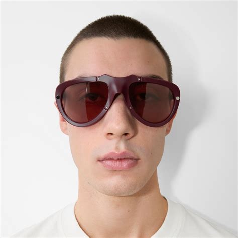 burberry sport shield sunglasses|Shield Mask Sunglasses in Bordeaux .